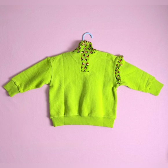 NWT Korean Clothing Brand I Love J Toddler Fleece Sweatshirt Size 4T - Picture 9 of 9